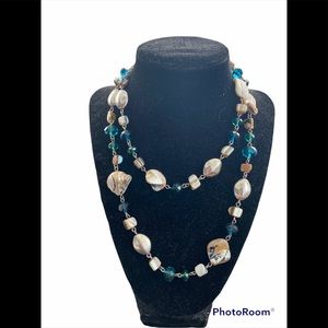 Silver Turquoise Necklace